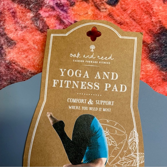 💛 Oak and Reed Head-to-Toe Yoga and Fitness Pad NWT SOLD OUT ONLINE - Picture 5 of 10